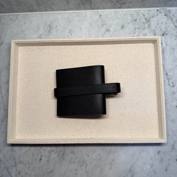 Christian Louboutin Black & Red Card Holder • Unisex Arm/Ankle Strap Case - Picture 6 of 15